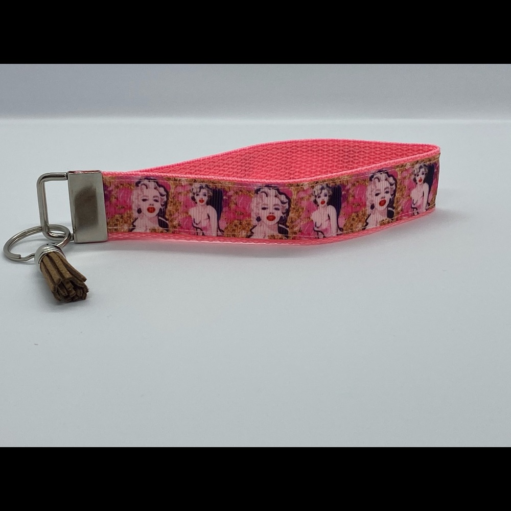 Marilyn Monroe handmade keychain